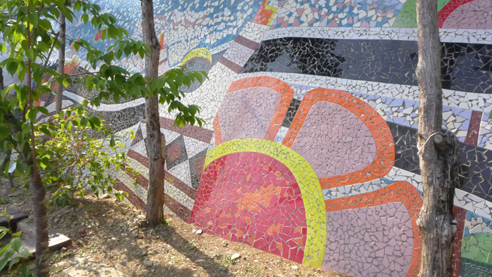 泰雅馬賽克拼貼